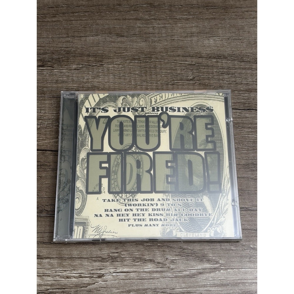 It's Just Business: You're Fired, Various Artists, Rap Music CD Album New